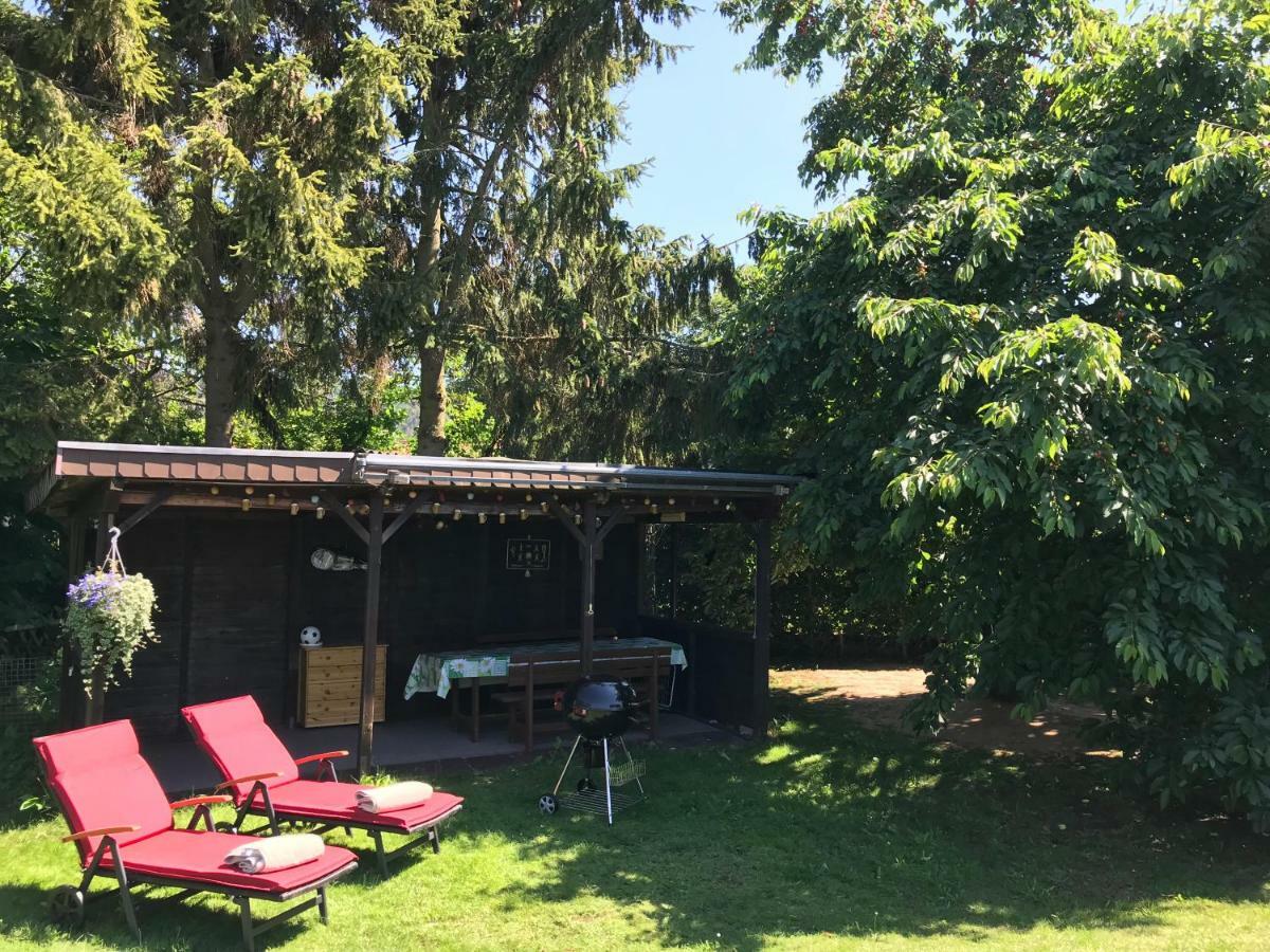 Lili'S Bungalow Auf Der Halbinsel Scheid วัลเด็ค ภายนอก รูปภาพ